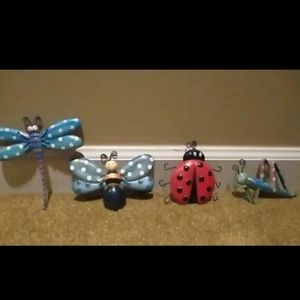 3D Wall Decor; Ladybug 🐞, Dragonfly, Grasshopper 🦗 & Butterfly 🦋